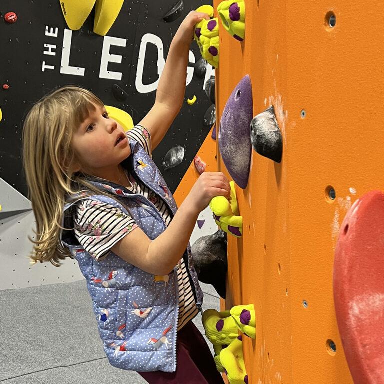 Child Bouldering